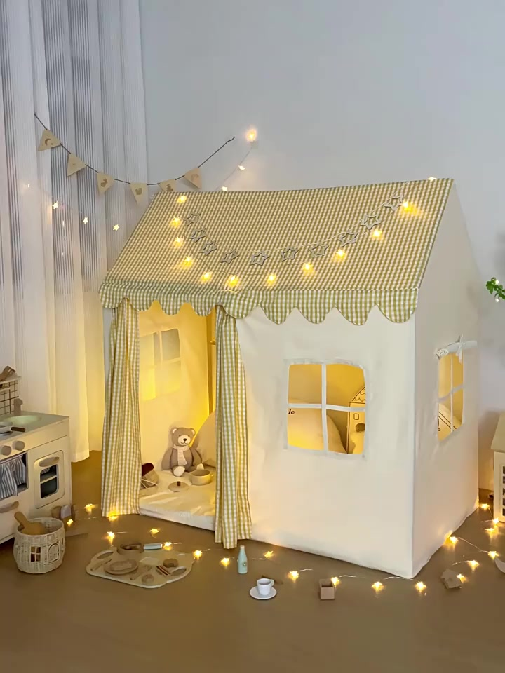 Casinha Jogo Secret Base Children's Tent House Toy House(Sem luzes LED)