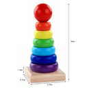 Brinquedos Educativos Montessori de Madeira - Labirinto de Fios com Bolas, Rampa de Montanha Russa e Ábaco para Crianças