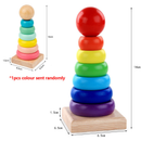 Brinquedos Educativos Montessori de Madeira - Labirinto de Fios com Bolas, Rampa de Montanha Russa e Ábaco para Crianças