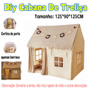 Casinha Jogo Secret Base Children's Tent House Toy House(Sem luzes LED)