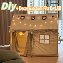 Casinha Jogo Secret Base Children's Tent House Toy House(Sem luzes LED)