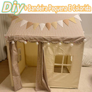 Casinha Jogo Secret Base Children's Tent House Toy House(Sem luzes LED)