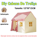 Casinha Jogo Secret Base Children's Tent House Toy House(Sem luzes LED)