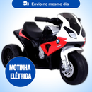 Mini Moto Elétrica Infantil Motinha Triciclo com Luz e Som Bateria Recarregável Até 50kg