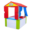 Casinha Infantil Grande com Porta e Janelas | Brinquedo Educativo Criança | Fácil Montagem | Mini Casa Fantasia